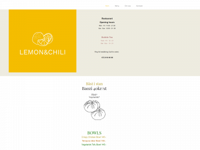 lemonchili.se snapshot