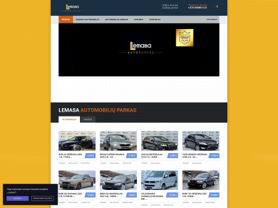 lemasa.lt snapshot