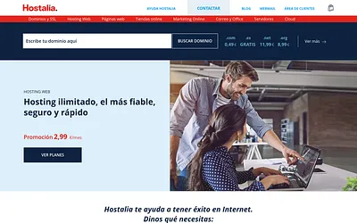 hostalia.com snapshot