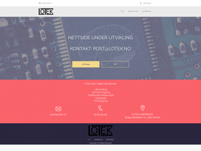 lotek.no snapshot