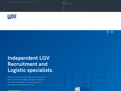wderecruitment.co.uk snapshot