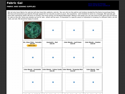 fabricgal.com snapshot