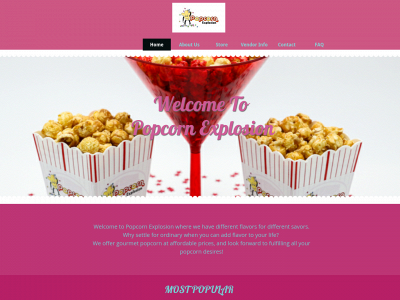 popcornexplosionllc.com snapshot