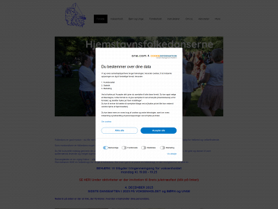 hjemstavnsfolkedanserne.dk snapshot