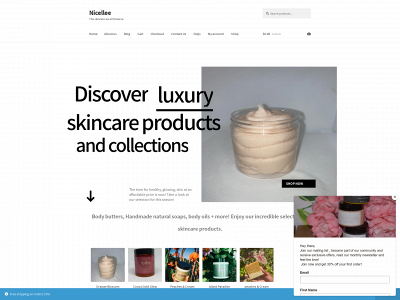 nicellee.com snapshot