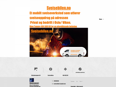 sveisebilen.no snapshot