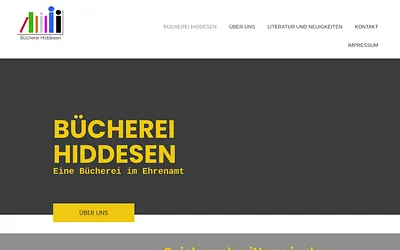 buecherei-hiddesen.de snapshot