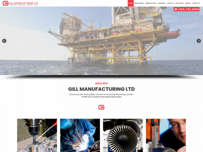 gillmanufacturing.com snapshot