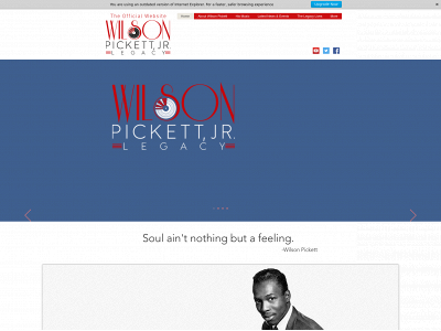 wilsonpickett.com snapshot