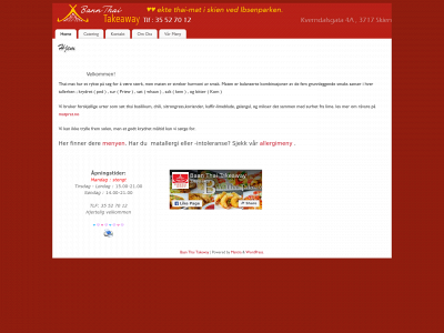 baanthai-takeaway.no snapshot