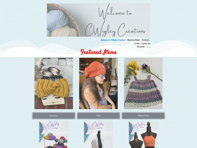 cwigleycreations.com snapshot