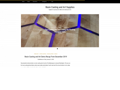 resincastingsupply.com snapshot
