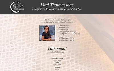 vitalthaimassage.se snapshot