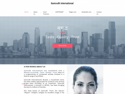 samrudh.international snapshot