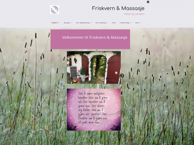 friskvernmassasje.net snapshot