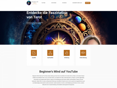 beginnersmindtarot.de snapshot