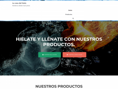 lacasadelhielo.com snapshot