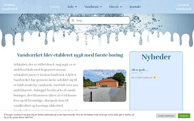 gesten-vand.dk snapshot