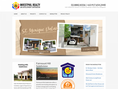 investphilrealty.com snapshot