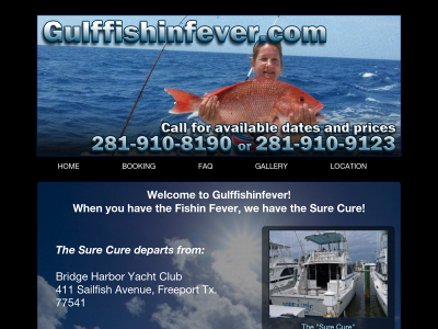 gulffishinfever.com snapshot