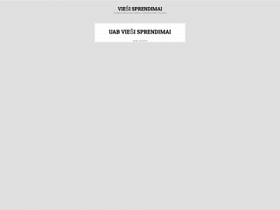 viesisprendimai.lt snapshot