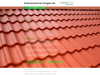 dakvenstervervangen.be snapshot