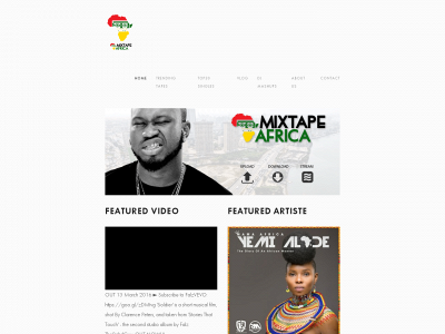 mixtapeafrica.com snapshot