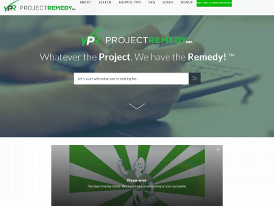 projectremedy.ca snapshot