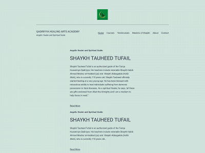 qadiriyyahealingarts.com snapshot