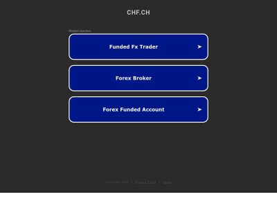chf.ch snapshot