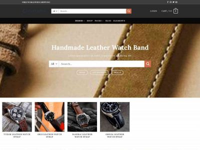 leatherwatchband.shop snapshot