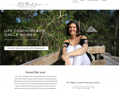 letsthinkfree.com snapshot