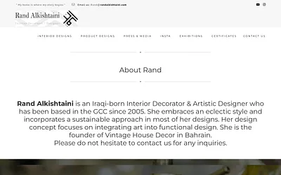 randalkishtaini.com snapshot