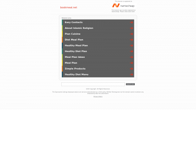 bookmeal.net snapshot