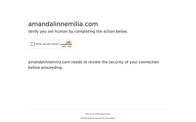 amandalinnemilia.com snapshot