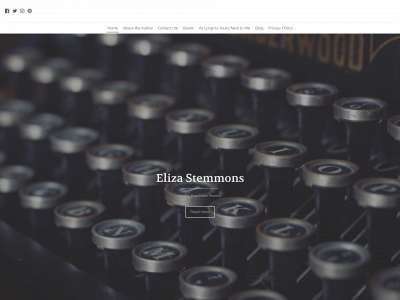 elizastemmonsauthor.com snapshot