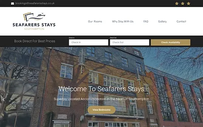 seafarersstays.co.uk snapshot