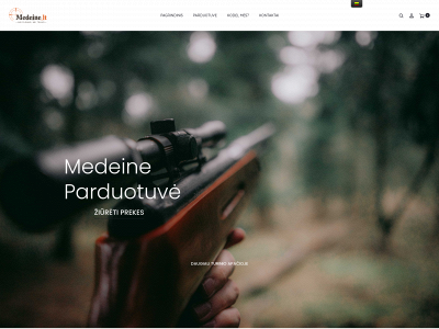 medeine.lt snapshot