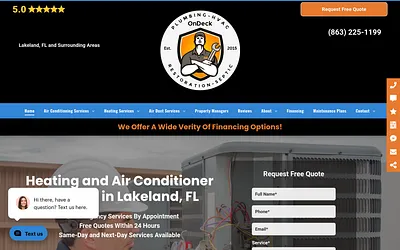 ondeckac.com snapshot