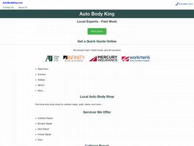 autobodyking.com snapshot
