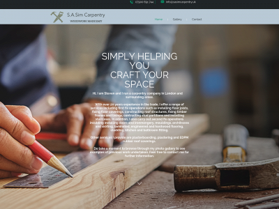 sasimcarpentry.uk snapshot
