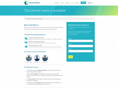 sleen.nl snapshot