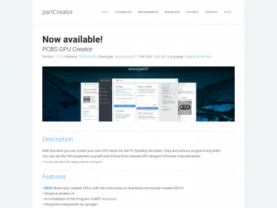 www.pcbs-partcreator.com snapshot