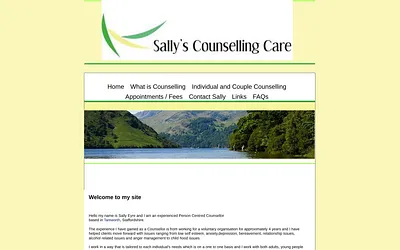 sallyscounsellingcare.co.uk snapshot