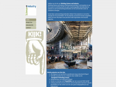 scienceandindustry.nl snapshot