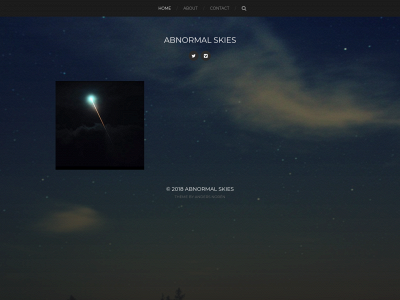 abnormalskies.com snapshot