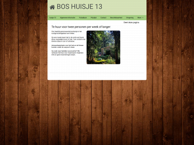 boshuisje13.nl snapshot