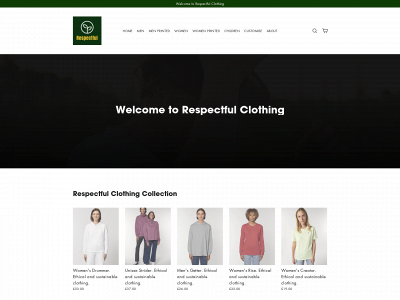 respectfulclothing.co.uk snapshot