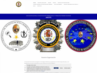 formacioncriminologia.es snapshot