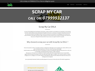 scrapmycardvla.com snapshot